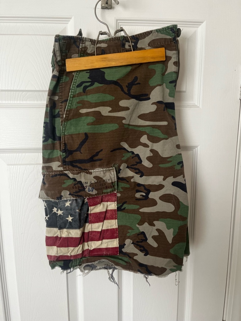 *House of Ralph Week* Ralph Lauren Camo ‘Merica Shorts sz 38